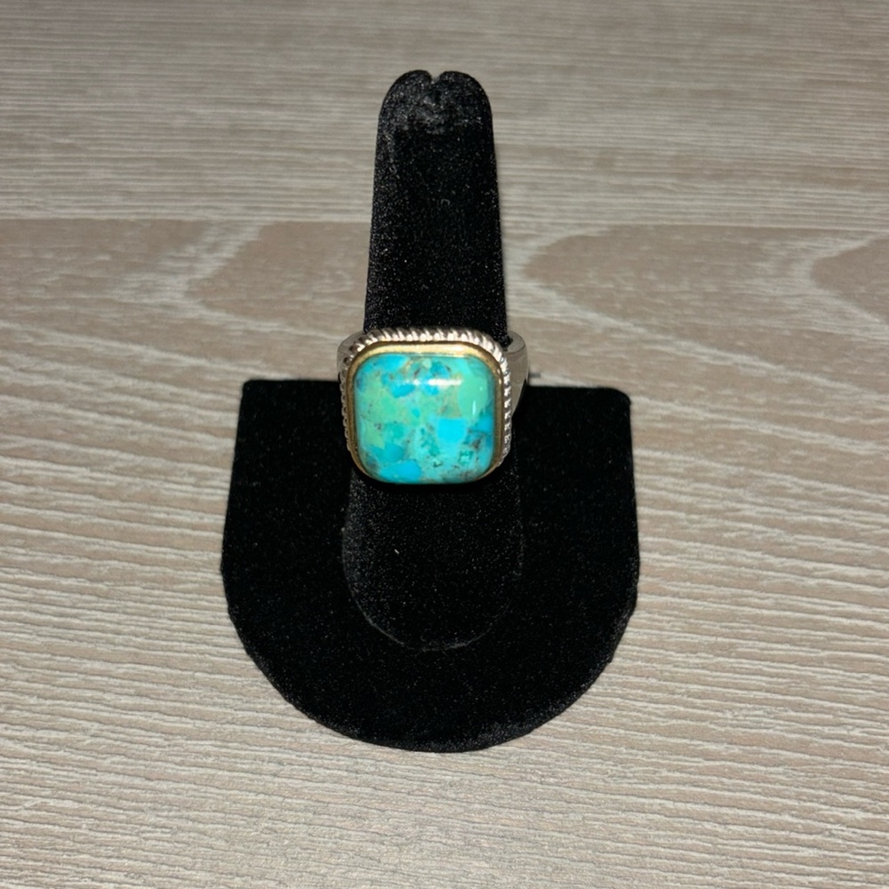 Blue Turquoise Ring